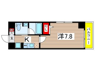 クオリタス菊川の物件間取画像